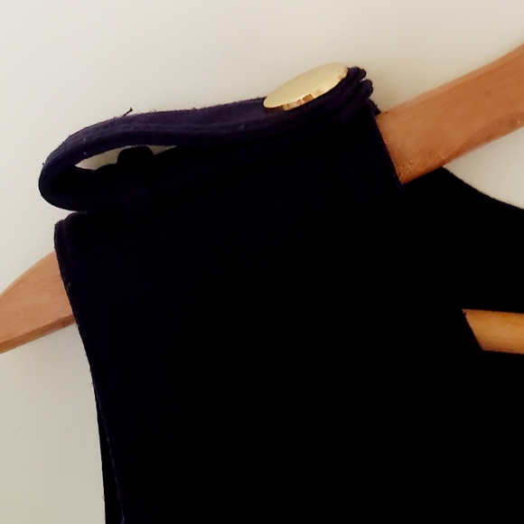Calvin Klein navy v-neck shift dress - Picture 4 of 6